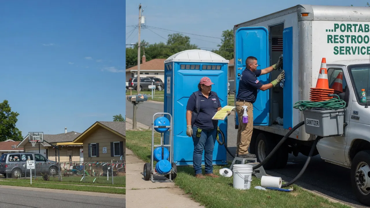 Portable Toilet Rental in Mekinock, ND near me